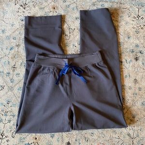 FIGS Livingston High Rise Charcoal Scrub Pants